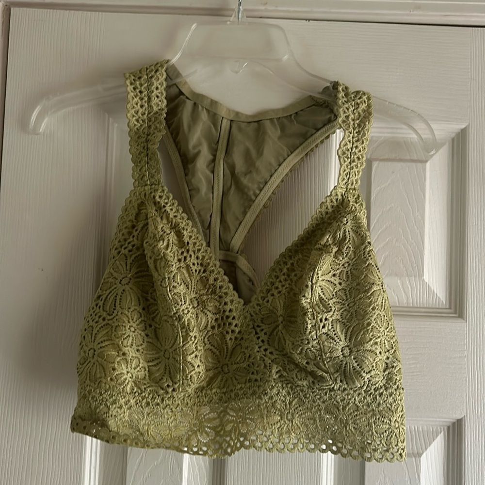 Women’s Green Lingerie Top